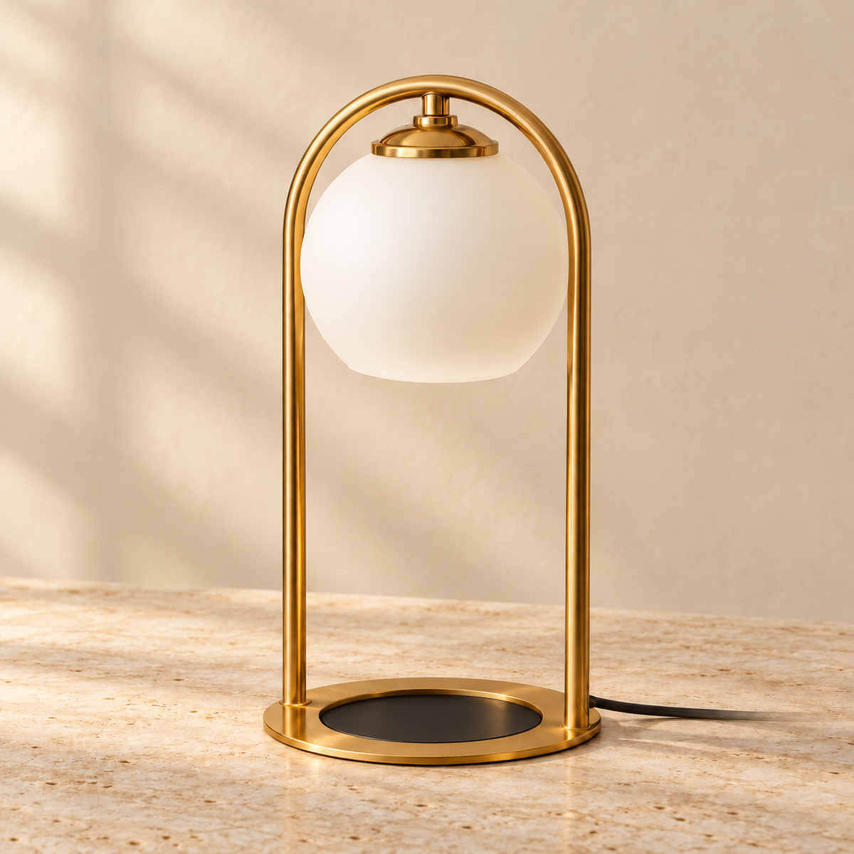 Aura candle warmer — full product studio view