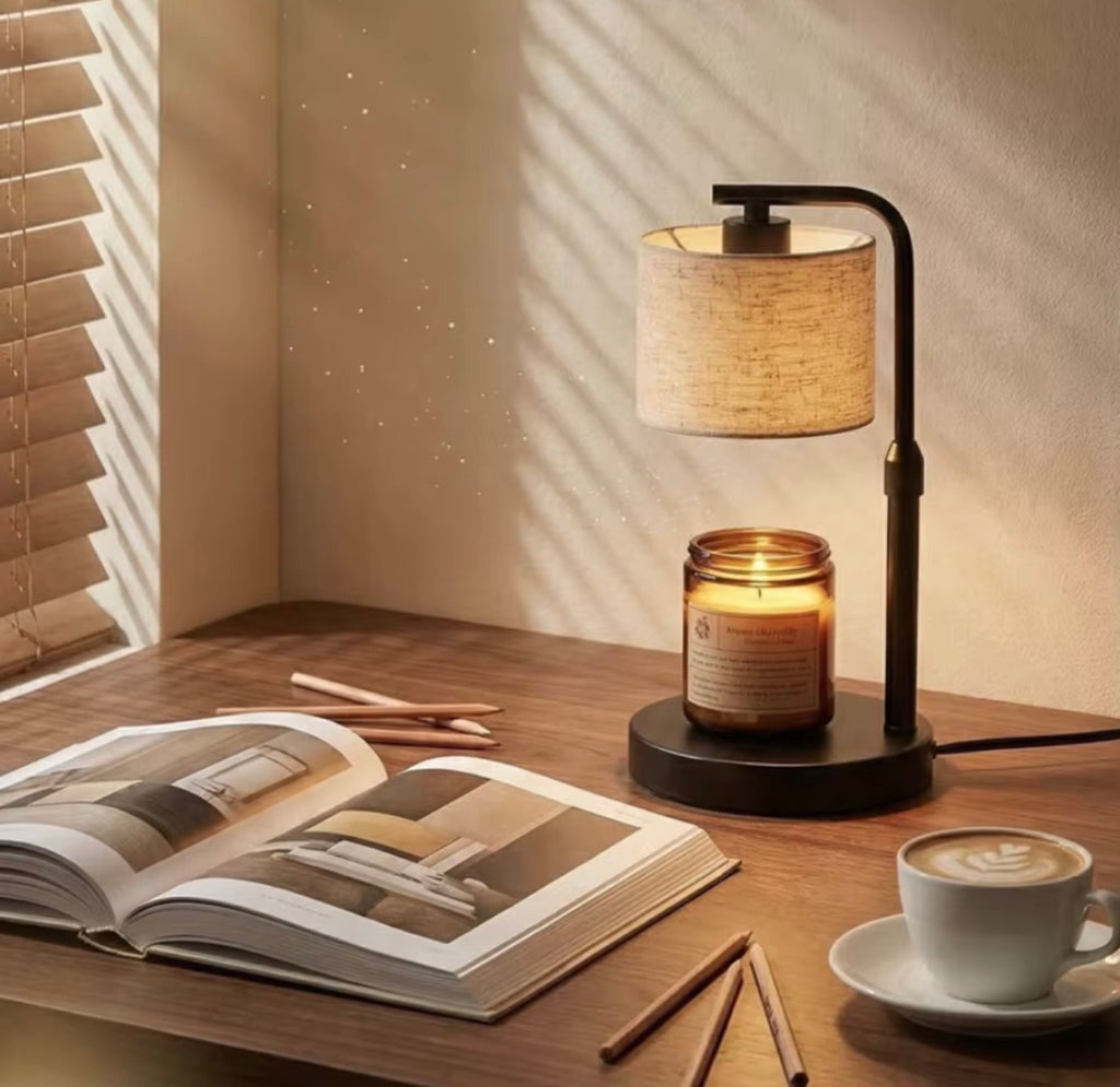 Linen Candle Warmer — product view
